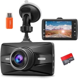 NIVA® Dashcam - 32GB - Dashcam voor En Achter - Dashcam voor Auto - Zwart - 14cm x 11cm x 7cm — thumbnail 1