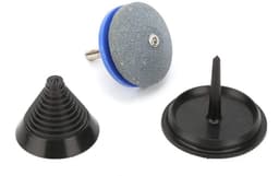 Dailygoods - Snelle Grasmaaier Messenslijper - 50mm Slijpsteen - Voor Outdoor Gebruik - Grasmaaier Onderhoud - Geschikt voor Grastrimmers — thumbnail 5