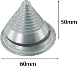 Mesbalancer Metaal - Balancer Maaier - Maaieronderhoud - Vermindert Slijtage - 1 Stuk - Zilver — thumbnail 2