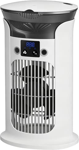 Airconditioner Ventilator - Draagbare Koeler - Persoonlijk Comfort - Verstelbare Windsnelheden - 16x16x16 cm - Wit — thumbnail 1