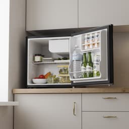 KitchenBrothers Mini Koelkast - 43L - Kleine ijskast - Minibar - Vrijstaand - Frigo - Compact - Zwart — thumbnail 5