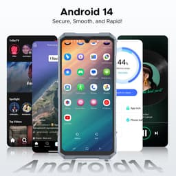 DOOGEE Blade GT Play Telephone Portable Incassable 5G Smartphone Effet de Lumière LED 6,72"+ 120Hz Dimensity D7050 20Go+256Go,Zwart — thumbnail 10