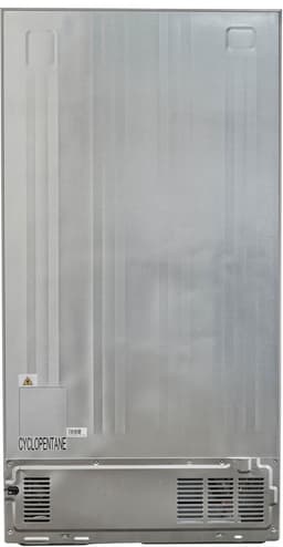 Inventum SKV0178R No Frost energiezuinige Amerikaanse koelkast - 555 liter - Digitaal led-display - IJsblokjesmaker - Stil: 37 dB Superkoelen - Supervriezen - 2 deuren - Energielabel D - RVS — thumbnail 12