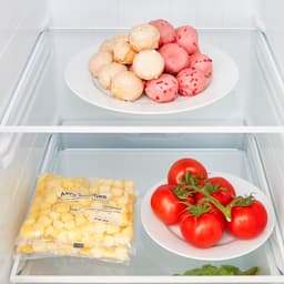 Inventum SKV0178R No Frost energiezuinige Amerikaanse koelkast - 555 liter - Digitaal led-display - IJsblokjesmaker - Stil: 37 dB Superkoelen - Supervriezen - 2 deuren - Energielabel D - RVS — thumbnail 9