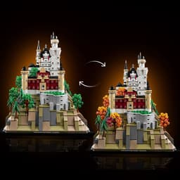 Lego Architecture 21063 Slot Neuschwanstein Bouwstenen Multicolor — thumbnail 4