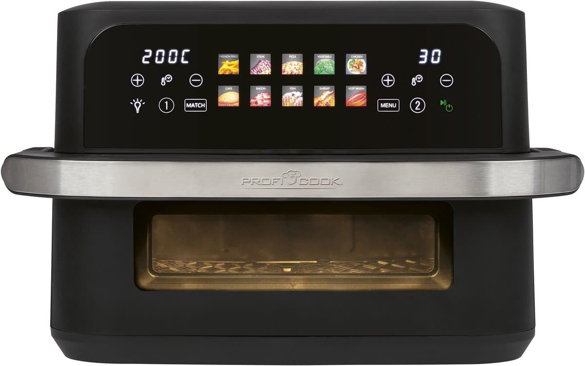 Profi Cook PC-FR 1313 H Frituurpan 10 l 2400 W Zwart — afbeelding 1