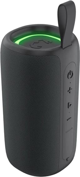 Fresh 'n Rebel - RGB Bluetooth Speaker - Draadloze Speaker - Verlichtende Bluetooth Speaker - LED Speaker - Draadloze Muziekbox - Waterdichte Speaker - Carry Me Away Speaker - Zwart/Grijs | Storm Grey XL — thumbnail 4
