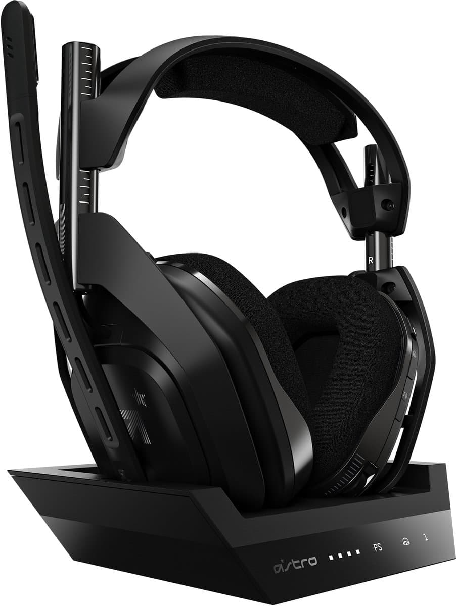 Logitech G ASTRO A50 - Draadloze Gaming Headset - PC, PS4 - Zwart — afbeelding 1