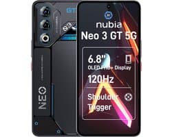 ZTE Nubia Neo 3 GT - 5G - 12GB/256GB ROM - Grijs