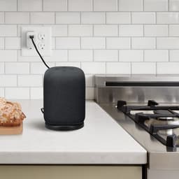 kwmobile oplaadstation geschikt voor Sony LinkBuds Speaker - Docking station met kabel voor mini speaker - In zwart — thumbnail 6