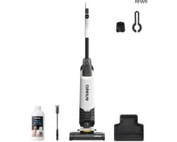 RFWR® Stofzuiger en Mop 2-in-1 met Dubbele Tank en Zelfreinigend Design voor Dierenharen en Tapijten