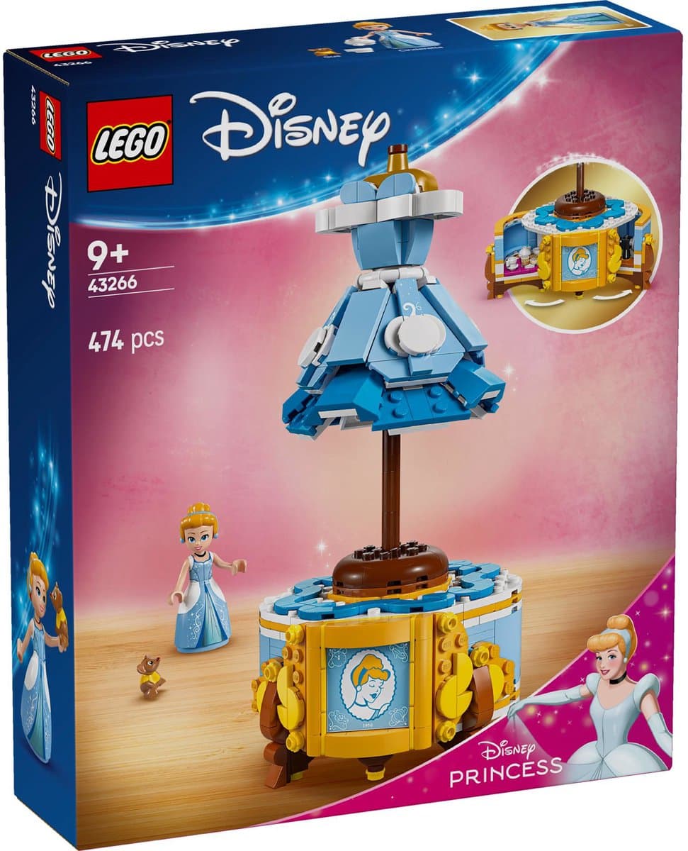 Lego Disney 43266 De Jurk Van Assepoester Bouwstenen — afbeelding 1