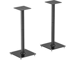 CLVP® Luidspreker Standaard - Speaker Vloerstandaard - Extra Stevig - Zwart