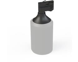 Pontis Second Generation 3-faserail Audio Adapter – Geschikt voor Sonos Era 100 – Railsysteem Adapter – Zwart