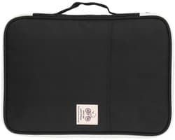 A4 Documententas met Rits - Multifunctionele Map en Organizer, Geschikt voor Laptop en Notitieboek - Zwart - Voor Kantoor, School en Reizen