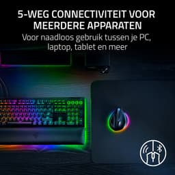 Razer Pro Click V2 Vertical - Draadloze Verticale Gaming Muis - Ergonomisch - RGB - Rechtshandig - Zwart — thumbnail 11