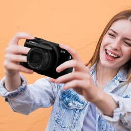 Siliconen camerahoes - Beschermhoes - Camerabeschermingshoes - Compatibel met Canon G7X Mark III camera - Zwart — thumbnail 2