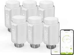 Slimme Zigbee Radiatorknop Programmeerbare Thermostaat met Stembediening — thumbnail 1