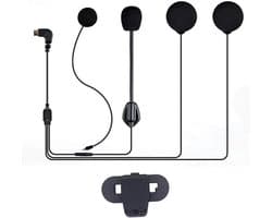 Motorhelm Headset Microfoon Luidspreker voor Bluetooth Intercom Verbinding