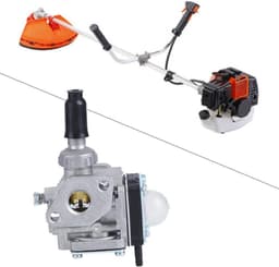 Carburetor - Outdoor Garden Tools - Lawn Mower Carburetor - Carb Replacement - Kawasaki TH43 TH48 Engine — thumbnail 2