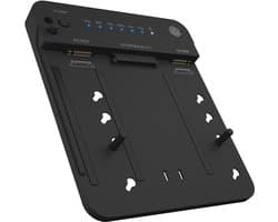 ICY BOX, (M.2 NVMe + SATA) Docking & Kloonstation, USB 3.2 Gen 2 10 Gbit/s, Tool-free installatie, Stand-alone kloonfunctie, IB-2915MSCL-C31