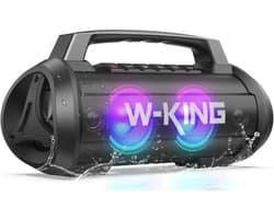 Draagbare Bluetooth Speaker met 70W Stereo Geluid en IPX6 Waterdicht voor Buiten