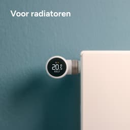 tado° Slimme Radiatorknop X - Starterskit - Slimme Thermostaatknop - incl. Matter Bridge - werkt met Google Home, Alexa & Apple Homekit - Draadloos — thumbnail 4