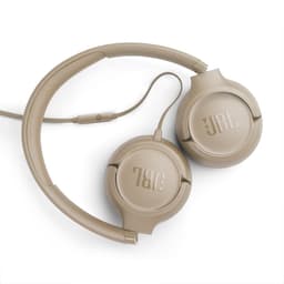 JBL Tune 530 - Bedrade On-ear Koptelefoon - Hoofdtelefoon met Kabel & Microfoon - 3.5 mm Aansluiting - JBL Pure Bass - Voor iPhone, Samsung, Tablet & Laptop - Mocha Mousse — thumbnail 3