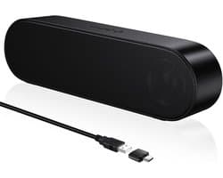 Draadloze USB-luidspreker voor Desktop en Laptop met Volumeregeling