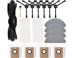 20 stuks vervangende accessoires - geschikt voor Tapo RV30 Max - RV30 Max Plus - RV20 Max - RV20 Max Plus robotstofzuiger