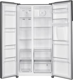 Heinner HSBS-HM529NFXWDE++ Amerikaanse Side-by-Side Koelkast 529 L – Full No Frost – Waterdispenser – LED Touch Display – Dual Inverter – RVS – 5 Jaar Garantie — thumbnail 5