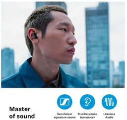 Sennheiser Momentum True Wireless 4 Zwart — thumbnail 4