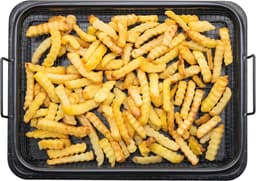 Knapperige ovenschaal met antiaanbaklaag en bakplaat voor luchtfriteuse – 2 stuks — thumbnail 2