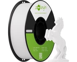 Creality Ultra PLA Filament - wit - 1,75 mm - 1 kg - Hoge Snelheid 30-300 mm/s - Environmentally Friendly - Voor de meeste 3D-printers Creality Ender K1, K1C, K2 Plus - 3D-printverbruiksartikelen - white - 3D Printer Filament