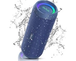 Draagbare Bluetooth-luidspreker met IPX7 Waterdichtheid, Krachtige Bas en LED Verlichting