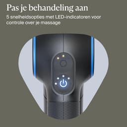 Diepweefmassagepistool voor Pijnverlichting - Elektrisch Percussiemassageapparaat met Bluetooth — thumbnail 2
