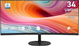 MSI PRO MP341CQ E12 ledmonitor — thumbnail 1