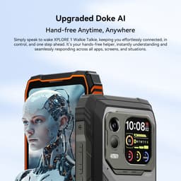 Blackview XPLORE 1 Walkie Talkie - Robuuste Smartphone - 5G - 36GB RAM - 256GB ROM - 6.78 inch - Robuuste Telefoon - Nachtzicht - Android 15 - NFC - GPS - Zwart — thumbnail 9
