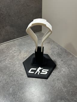 Hoofdtelefoon houder COUNTERSTRIKE - Headset stand - Koptelefoon standaard - Koptelefoon houder — thumbnail 2