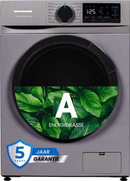 Heinner HWM-M914IVNSA+++ Slanke Wasmachine 9 kg – 1400 tpm – Energieklasse A – Digitaal display – 15 programma’s – Zilver – 5 Jaar Garantie — thumbnail 1