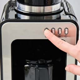 Koffiemachine met Bonen - Volautomatische Koffiemachine - Espressomachine - 0,5 L - 600 W - Inox — thumbnail 2