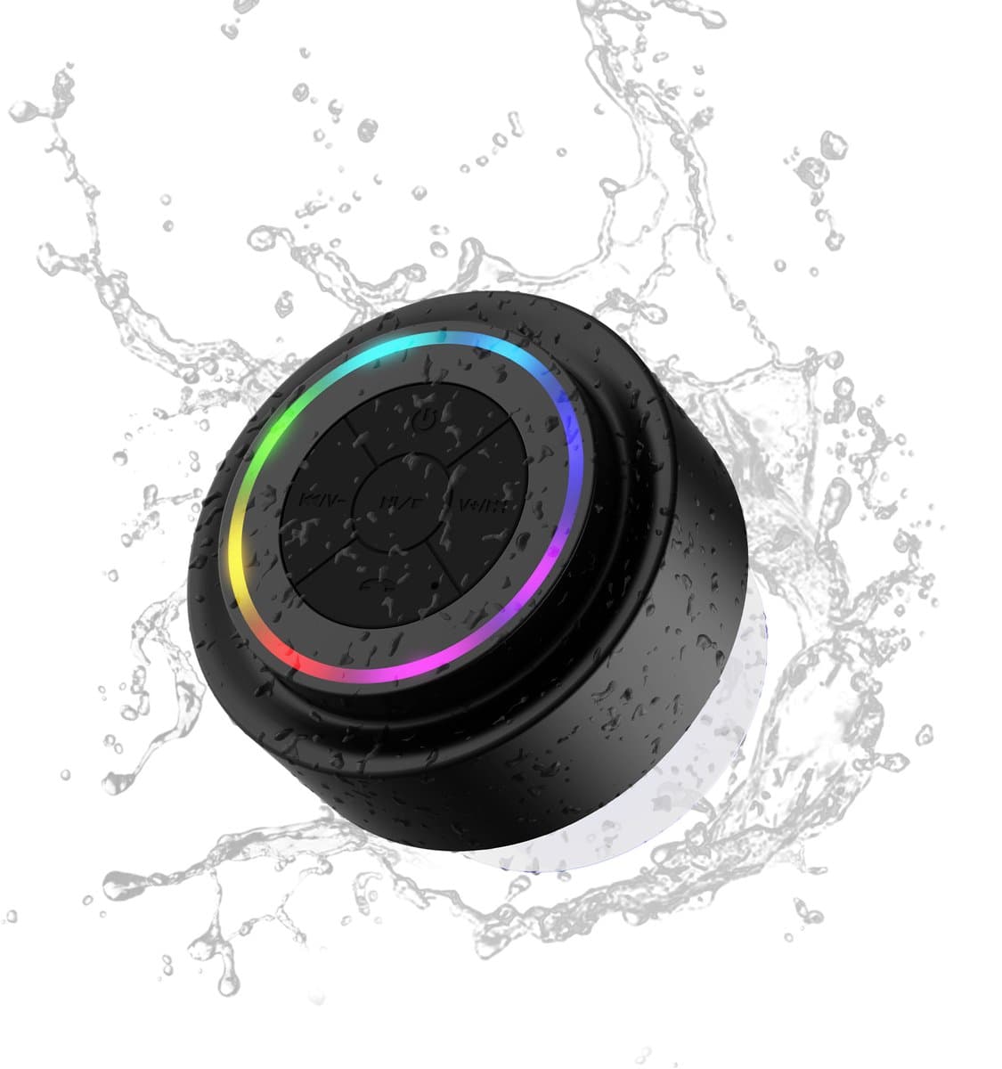 Waterdichte Bluetooth-luidspreker, draagbare mini-badkamerluidspreker, draadloze radio, multifunctionele Bluetooth-luidspreker, IP67 waterdichtheidsclassificatie — afbeelding 1