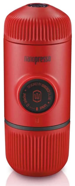 Wacaco Draagbare Nanopresso Lava Red Koffiemachine Met Deksel — thumbnail 3