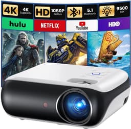 projecteur - Smart Mini Beamer - 4K ondersteuning - Automatische Beeldcorrectie - Casten ingebouwd — thumbnail 1