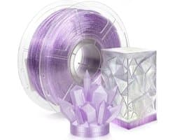 Transparant Glitter PETG Filament 1.75mm 1KG voor 3D Printers