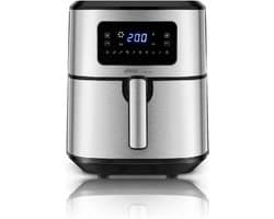 Grote Digitale Airfryer 6.5L met 8 Programma's en RVS Afwerking