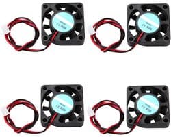 Set van 4x 12V Koelventilator voor 3D-printer 7000RPM Hoog Rendement