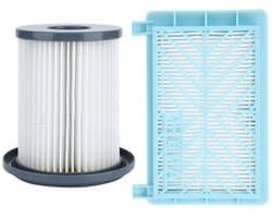 2-stuks Filter Set voor Philips FC8720, FC8724, FC8732, FC8734 – Vervangingsfilter voor Philips Stofzuigers