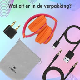 imoshion Kinder Koptelefoon LED - Bluetooth en Decibelbegrenzer - Draadloze Koptelefoon Kinderen — thumbnail 7