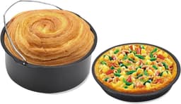 Ronde Bakvorm voor Airfryer en Oven - Taartvorm, Pizzaplaat en Bakemmer in Diverse Maten — thumbnail 1